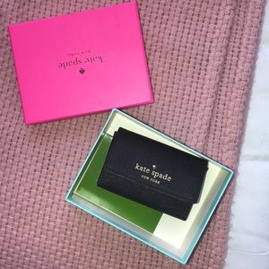 Brand new black Kate Spade Card holder